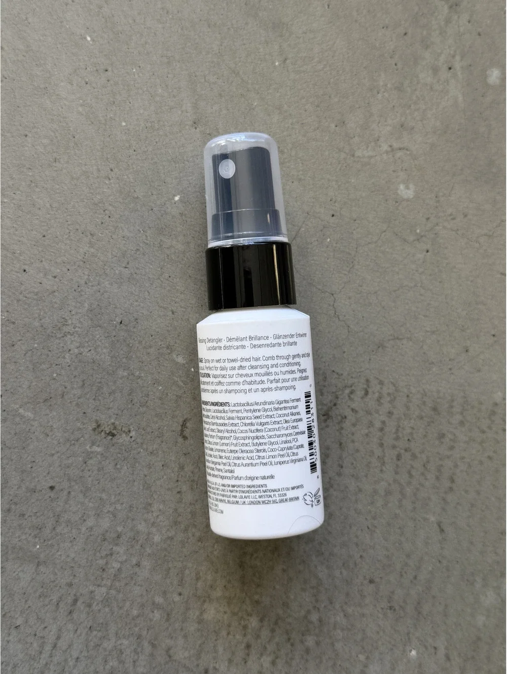 LolaVie / Glossing Detangler Mini Leave-In Spray / 25 mL